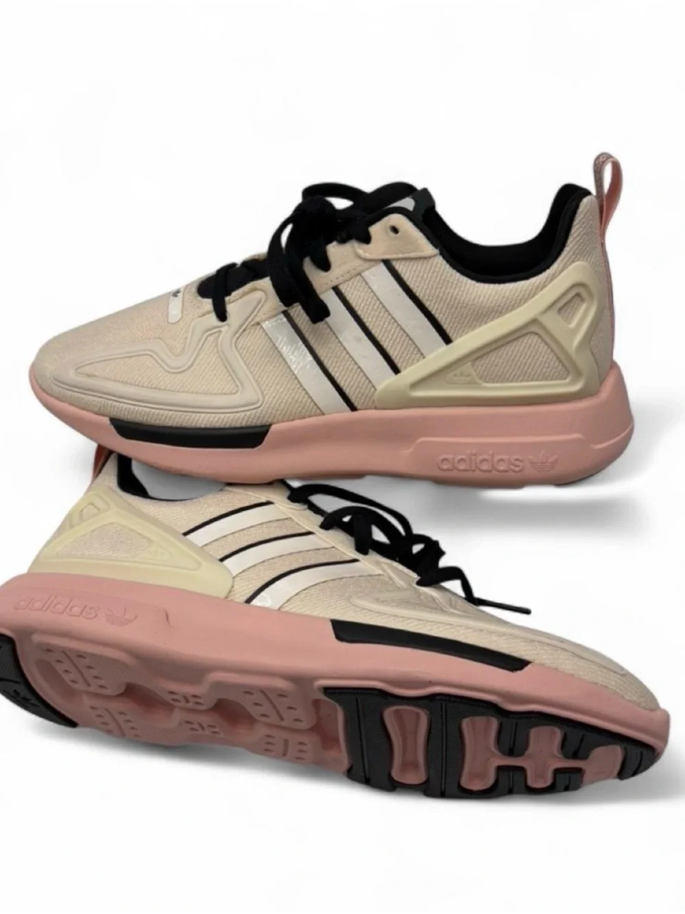 New Adidas Wmns ZX 2K Flux 'Vapour Pink' Size 7